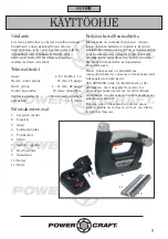 Preview for 9 page of Power Craft 59213 Instruction Manual