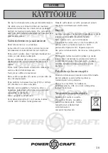 Предварительный просмотр 10 страницы Power Craft 59213 Instruction Manual