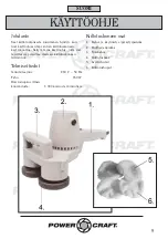 Предварительный просмотр 9 страницы Power Craft 60219 Instruction Manual