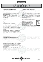 Предварительный просмотр 10 страницы Power Craft 60219 Instruction Manual