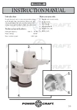 Предварительный просмотр 11 страницы Power Craft 60219 Instruction Manual