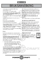 Предварительный просмотр 6 страницы Power Craft 62000 Instruction Manual