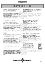 Preview for 10 page of Power Craft 62000 Instruction Manual