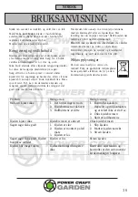 Preview for 10 page of Power Craft 65400 Instruction Manual