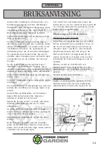 Preview for 12 page of Power Craft 65400 Instruction Manual