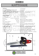 Предварительный просмотр 15 страницы Power Craft 65400 Instruction Manual