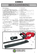 Предварительный просмотр 3 страницы Power Craft 65650 Instruction Manual