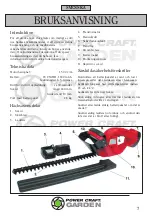 Предварительный просмотр 7 страницы Power Craft 65650 Instruction Manual