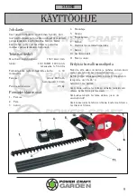 Предварительный просмотр 9 страницы Power Craft 65650 Instruction Manual