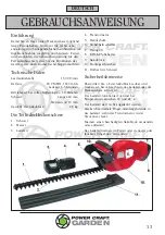 Preview for 13 page of Power Craft 65650 Instruction Manual