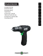 Предварительный просмотр 1 страницы Power Craft 66244 Instruction Manual