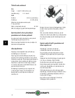 Preview for 46 page of Power Craft 66244 Instruction Manual