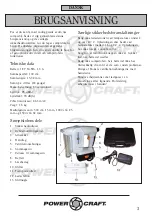 Предварительный просмотр 3 страницы Power Craft 66498 Instruction Manual