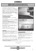 Preview for 8 page of Power Craft 66498 Instruction Manual