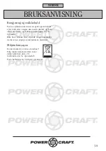 Предварительный просмотр 10 страницы Power Craft 66498 Instruction Manual