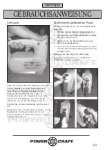 Preview for 25 page of Power Craft 66498 Instruction Manual