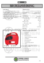 Preview for 13 page of Power Craft 67986 Instruction Manual