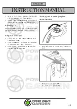 Preview for 45 page of Power Craft 67986 Instruction Manual