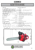 Preview for 21 page of Power Craft 68052 Instruction Manual