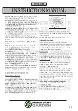 Preview for 29 page of Power Craft 68052 Instruction Manual