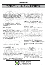 Preview for 37 page of Power Craft 68052 Instruction Manual