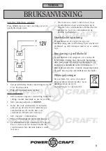 Preview for 8 page of Power Craft 68997 Instruction Manual