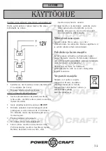 Предварительный просмотр 14 страницы Power Craft 68997 Instruction Manual