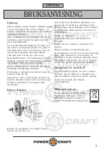 Preview for 8 page of Power Craft 69162 Instruction Manual