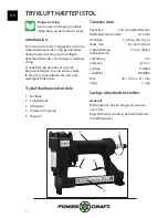 Preview for 2 page of Power Craft 69360 Instruction Manual