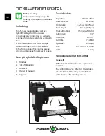 Preview for 8 page of Power Craft 69360 Instruction Manual