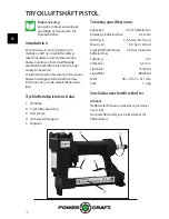 Preview for 14 page of Power Craft 69360 Instruction Manual