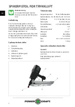 Preview for 8 page of Power Craft 69370 Instruction Manual