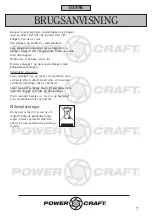 Предварительный просмотр 7 страницы Power Craft 75045 Instruction Manual