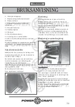 Preview for 14 page of Power Craft 75045 Instruction Manual