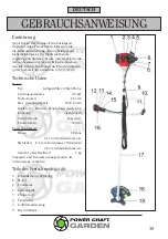 Preview for 38 page of Power Craft 78107 Instruction Manual