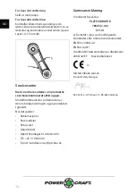 Предварительный просмотр 14 страницы Power Craft 78505 Instruction Manual