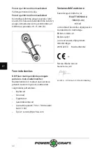 Preview for 56 page of Power Craft 78505 Instruction Manual