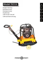 Preview for 1 page of Power Craft 78518 Instruction Manual