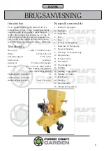 Предварительный просмотр 3 страницы Power Craft 78521 Instruction Manual