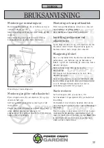 Preview for 12 page of Power Craft 78521 Instruction Manual