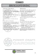 Preview for 14 page of Power Craft 78521 Instruction Manual