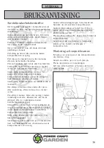 Preview for 16 page of Power Craft 78521 Instruction Manual