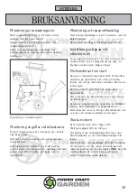 Preview for 18 page of Power Craft 78521 Instruction Manual