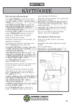 Preview for 22 page of Power Craft 78521 Instruction Manual