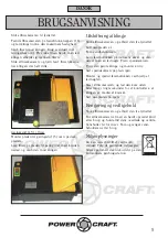 Предварительный просмотр 5 страницы Power Craft 78702 Instruction Manual