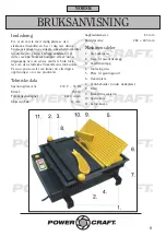 Предварительный просмотр 6 страницы Power Craft 78702 Instruction Manual