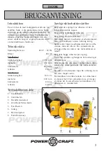 Preview for 3 page of Power Craft 80036 Instruction Manual