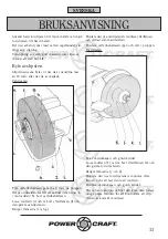 Предварительный просмотр 13 страницы Power Craft 80036 Instruction Manual