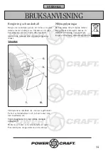 Предварительный просмотр 14 страницы Power Craft 80036 Instruction Manual