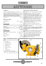 Предварительный просмотр 15 страницы Power Craft 80036 Instruction Manual